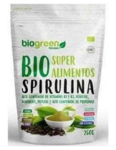 Biogreen Bio Spirulina Superalimento 125G