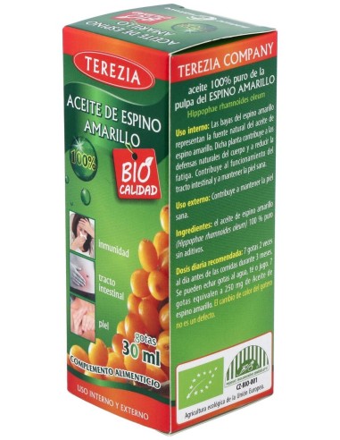 Terezia Aceite De Espino Amarillo Gotas 30Ml