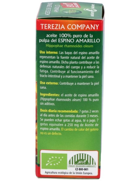 Terezia Aceite De Espino Amarillo Gotas 30Ml