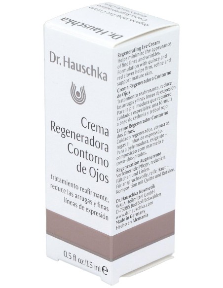 Dr. Hauschka Crema Regeneradora Contorno Ojos 15Ml