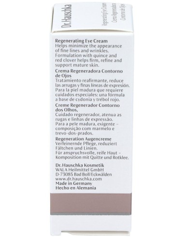 Dr. Hauschka Crema Regeneradora Contorno Ojos 15Ml