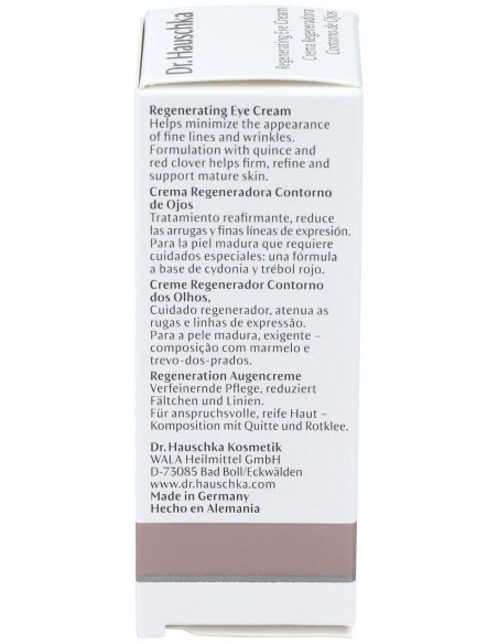 Dr. Hauschka Crema Regeneradora Contorno Ojos 15Ml
