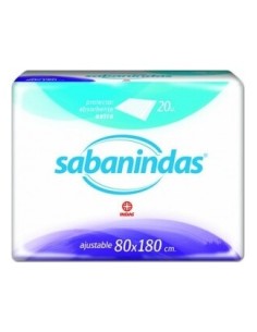 Sabanindas Extra Protector Absorbente 80X180, 20 Uds