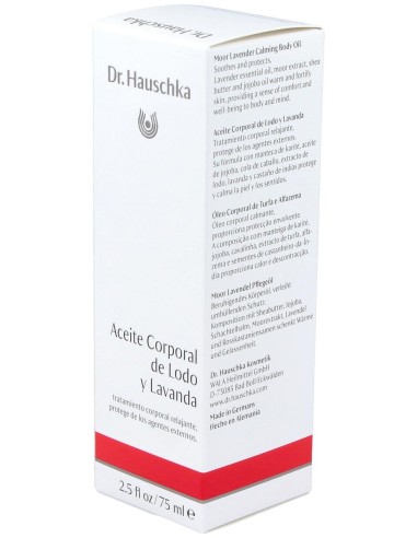 Dr. Hauschka Aceite Corporal De Lodo(Torba) Y Lavanda 75 Ml.