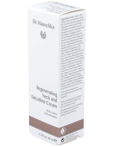 Dr. Hauschka Crema Regeneradora Cuello Y Escote 40Ml