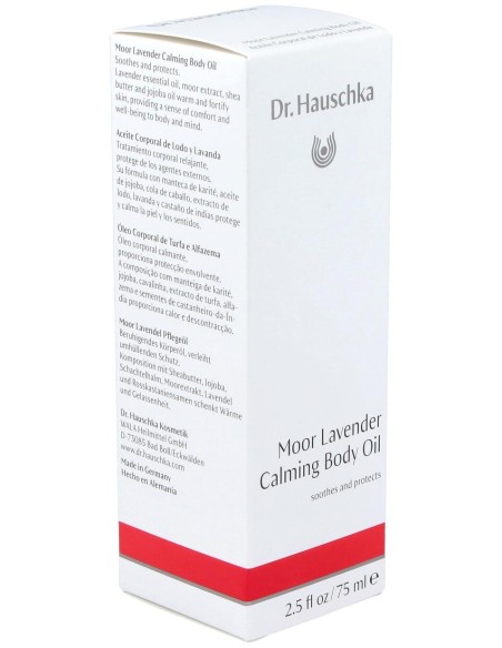Dr. Hauschka Aceite Corporal De Lodo(Torba) Y Lavanda 75 Ml.
