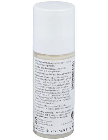 Dr. Hauschka Desodoran Petal Rosas 50 Ml