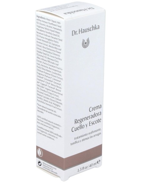 Dr. Hauschka Crema Regeneradora Cuello Y Escote 40Ml