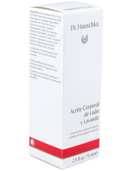 Dr. Hauschka Aceite Corporal De Lodo(Torba) Y Lavanda 75 Ml.