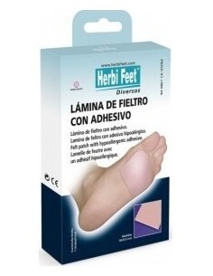 Herbi Feet Lámina De Fieltro 9,5 X 50 Cm, 1 Ud