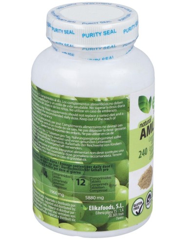 Elika Biofoods® Amla (Ama Laki) 240Comp