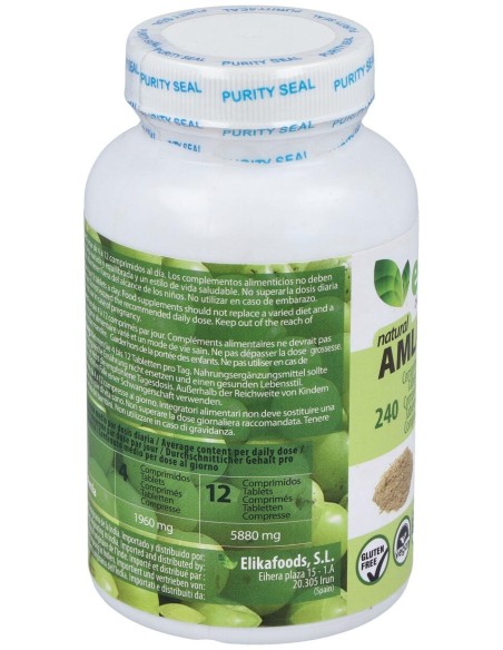 Elika Biofoods® Amla (Ama Laki) 240Comp
