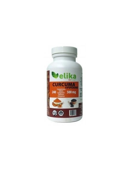 Elikafoods Cúrcuma + Piperine 240 Caps
