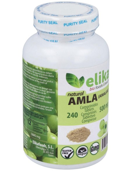 Elika Biofoods® Amla (Ama Laki) 240Comp