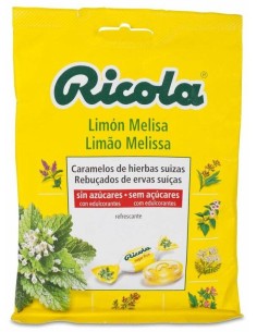 Ricola Caramelos Limón Melisa Sin Azúcar, 70 G