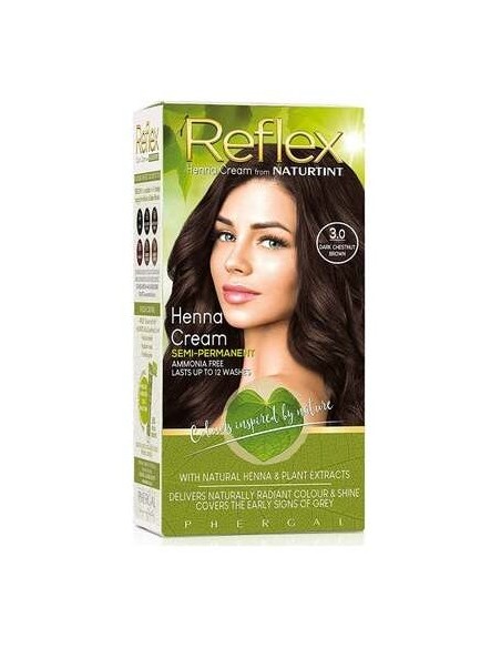 Naturtint Henna Cream 3.0 Castaño Oscuro 110Ml