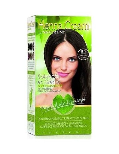 Naturtint Henna Cream 5.0 Castaño Claro 110Ml