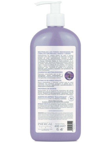 Clearé Institute Champú Matizador Violeta 400Ml