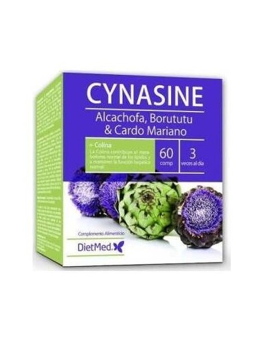 Naturmil Cynasine Alcachofa_ Borututu Y Cardo Mariano 60 Comprimid