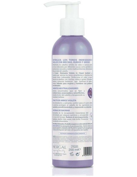 Clearé Institute Matizador Violeta Cc Cream 200Ml