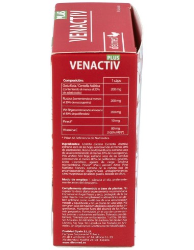 Dietmed Venactiv Plus 30Caps