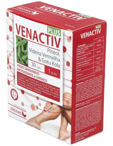 Dietmed Venactiv Plus 30Caps