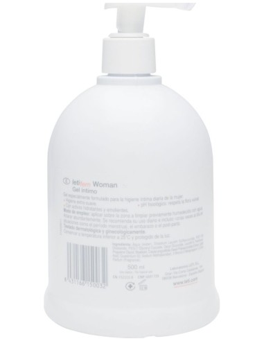Letifem Gel Higiene Íntima Adultos 500Ml