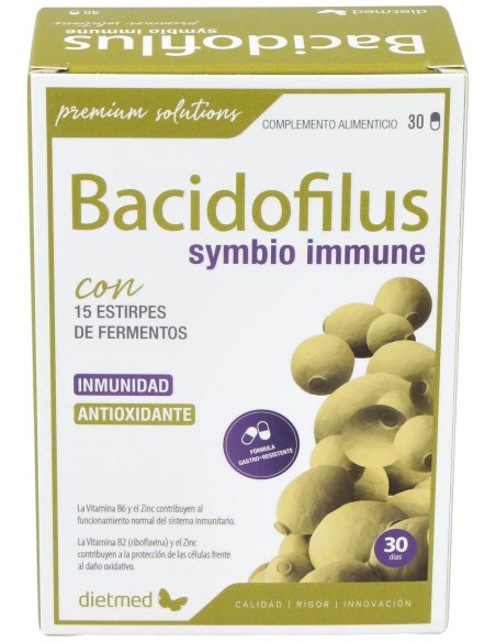 Dietmed Bacidofilus Symbio Inmune 30Caps
