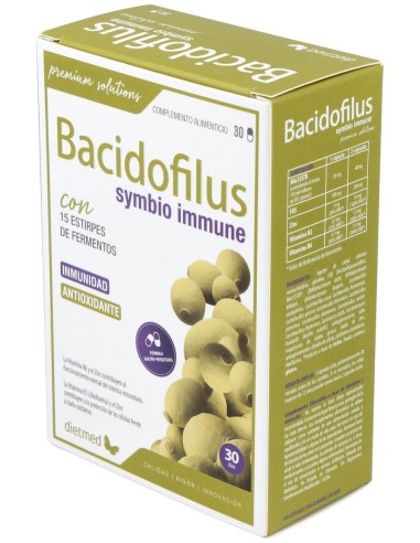 Dietmed Bacidofilus Symbio Inmune 30Caps