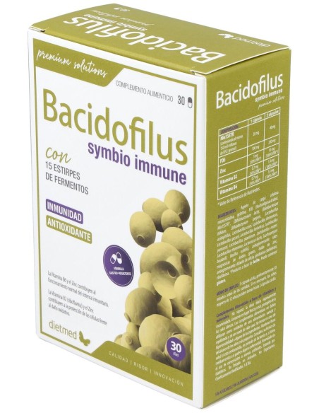 Dietmed Bacidofilus Symbio Inmune 30Caps