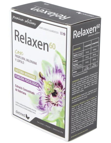 Dietmad Relaxen Pasiflora Valeriana 60Comp