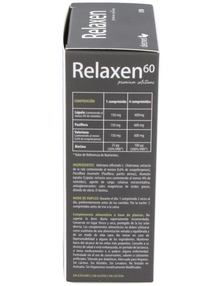 Dietmad Relaxen Pasiflora Valeriana 60Comp