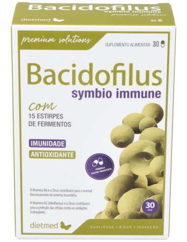 Dietmed Bacidofilus Symbio Inmune 30Caps