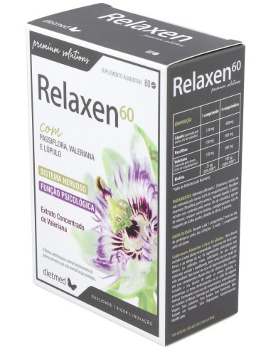 Dietmad Relaxen Pasiflora Valeriana 60Comp