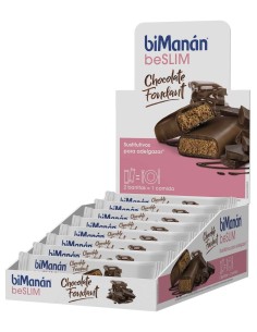 Bimanán Barrita Sustitutiva Chocolate Fondant 30Uds
