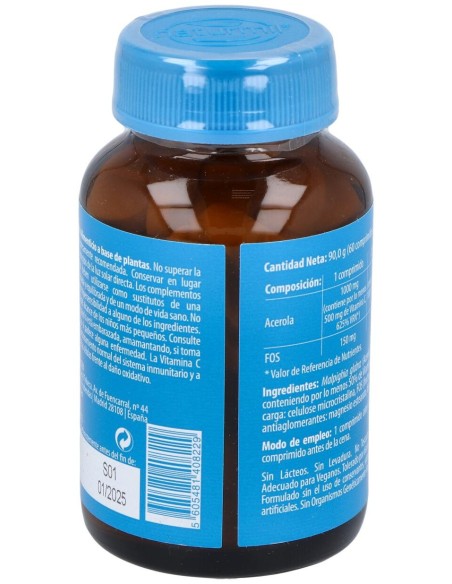Naturmil Acerola 1000 Mg 60 Comprimidos