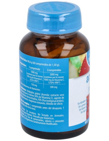 Naturmil Acerola 1000 Mg 60 Comprimidos