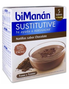 Bimanán® Beslim Natillas Sabor Chocolate 6Uds