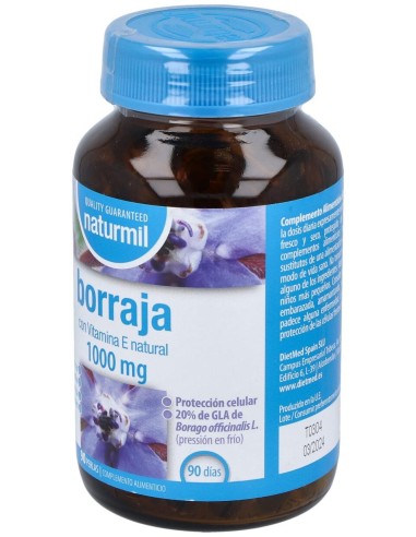 Naturmil Borraja 1000Mg 90Caps