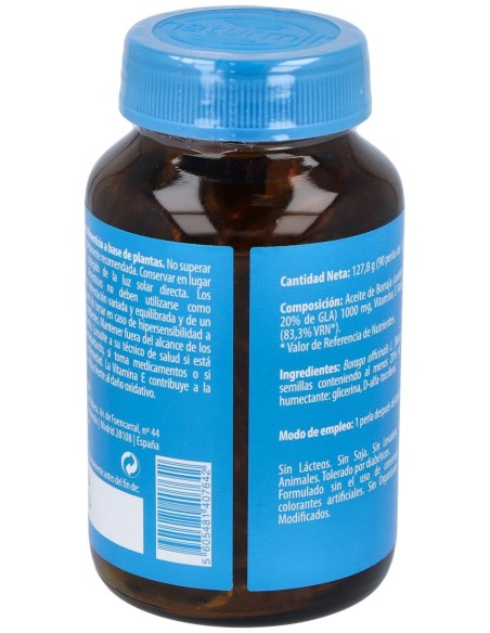 Naturmil Borraja 1000Mg 90Caps