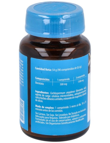 Naturmil Borututu 500 Mg 90 Comprimidos