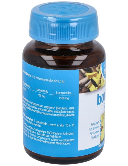 Naturmil Borututu 500 Mg 90 Comprimidos