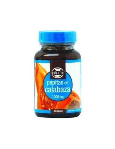 Naturmil Pepitas De Calabaza 1000 Mg 30 Perlas