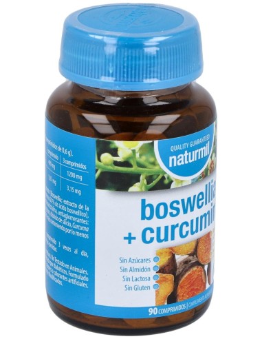 Naturmil Boswellia + Curcumina 90 Comprimidos