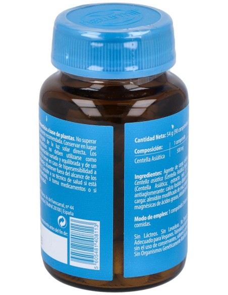 Naturmil Centella Asiatica 500 Mg 90 Comprimidos