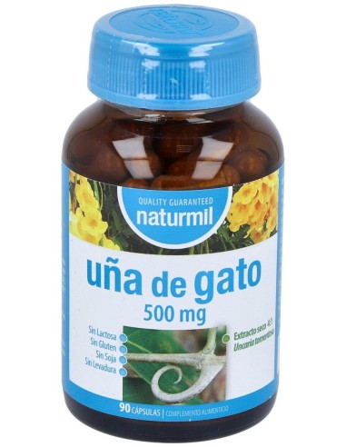 Naturmil Uña De Gato 500 Mg 90 Capsulas