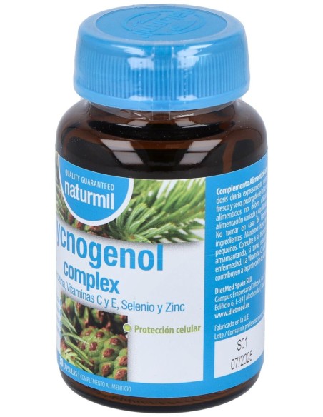 Naturmil Pycnogenol Complex Sin Gluten 30 Capsulas