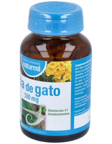 Naturmil Uña De Gato 500 Mg 90 Capsulas