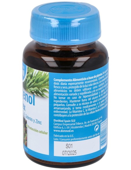 Naturmil Pycnogenol Complex Sin Gluten 30 Capsulas