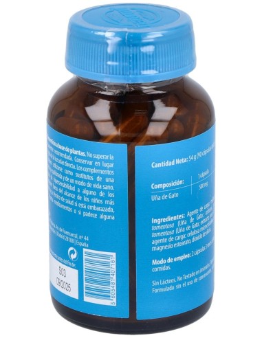 Naturmil Uña De Gato 500 Mg 90 Capsulas
